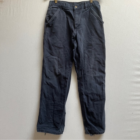 Carhartt Other - Carhartt distressed dungaree wor pants Sz 32